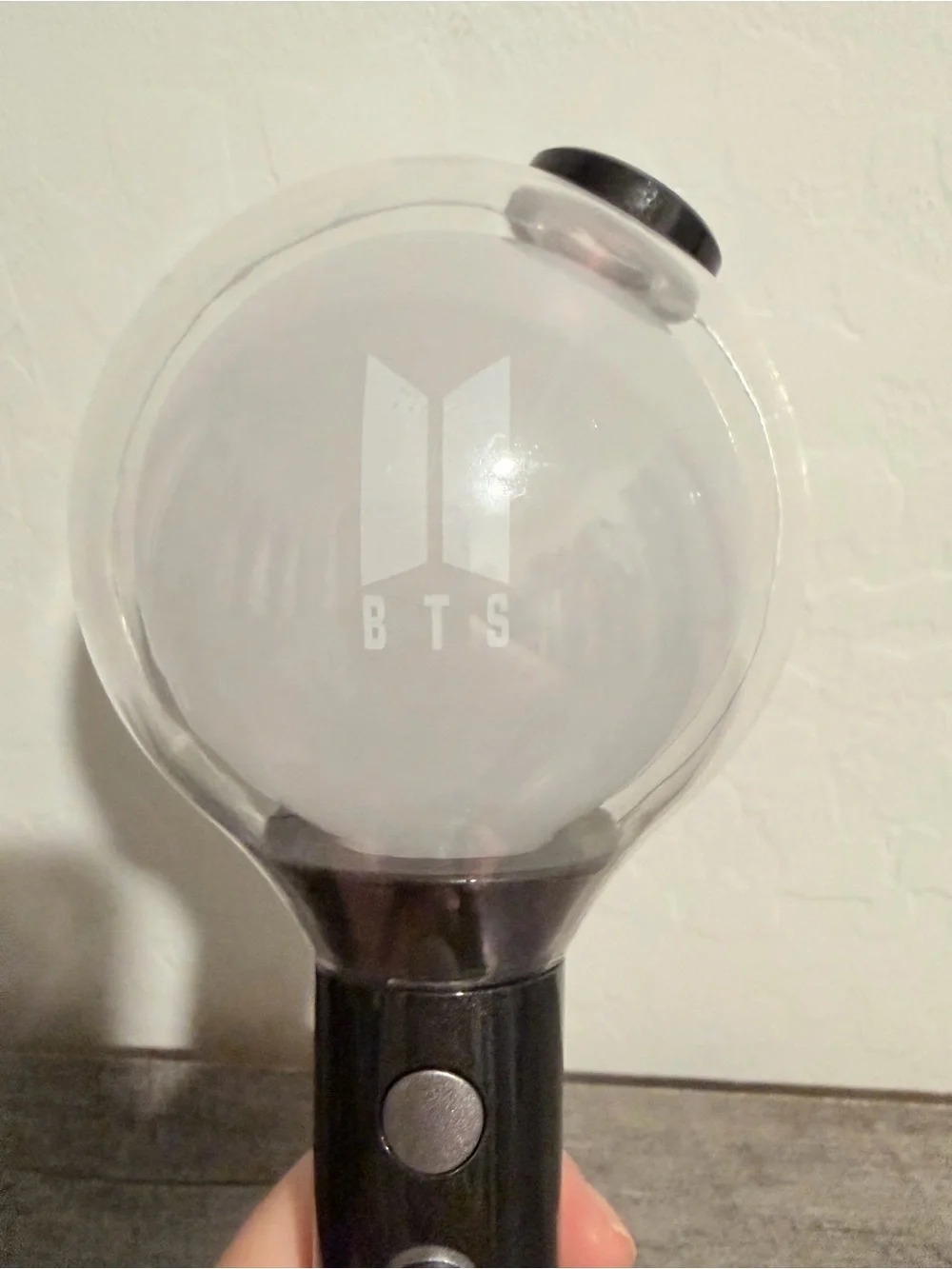 BTS Official Lightstick Army bomb edition(MOS) app connected  - Black